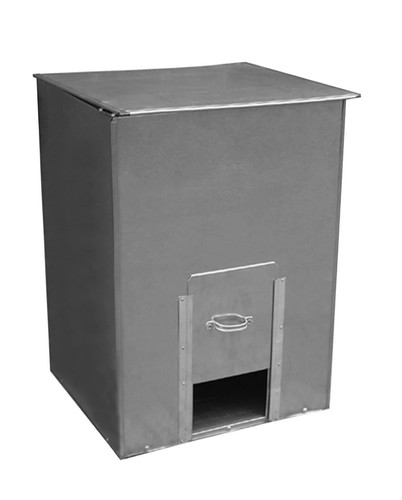 Galvanised steel metal - steel, coal