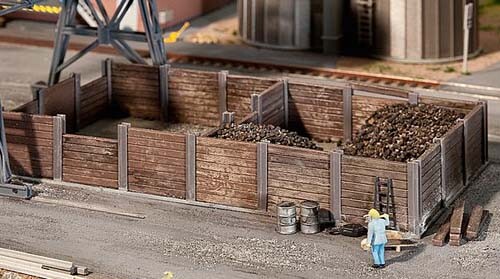 Faller 120254 coal bunkers - coal, kit